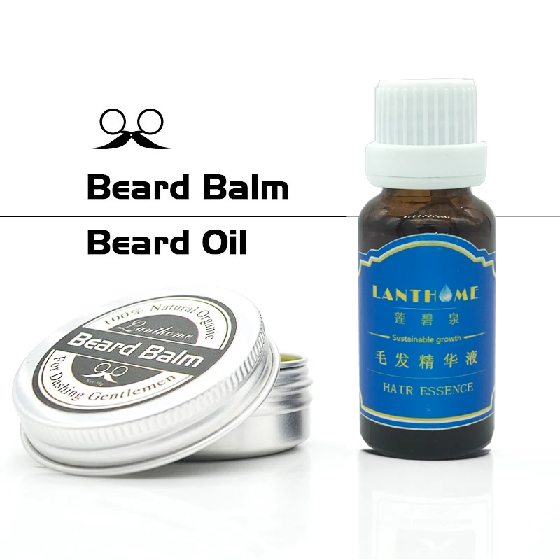 2 шт. эффективное масло для роста бороды мужчин сыворотка усов утолщенная