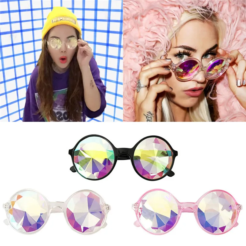 Очки Rave Festival Party EDM солнцезащитные очки Diffracted Lens 2019 женские zonnebril dames 40al29 |