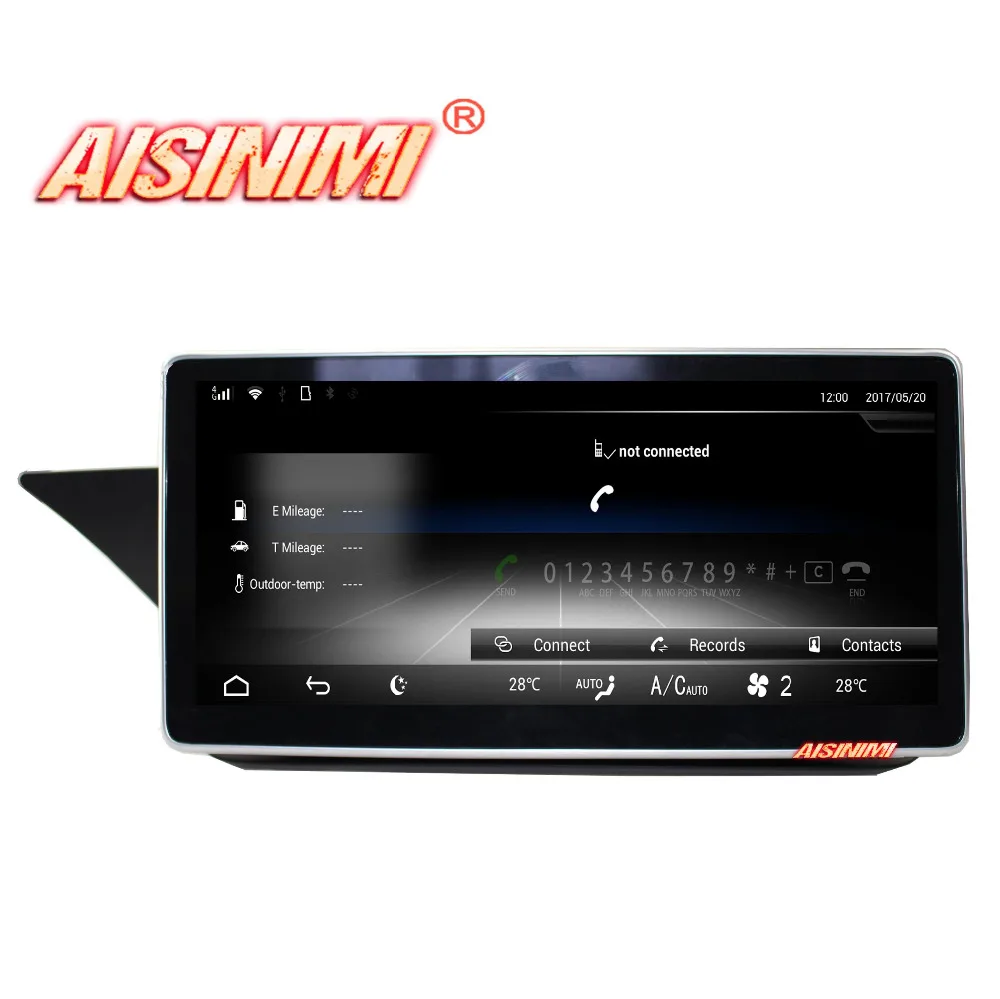 Android 7 1 автомобильный DVD навигатор для Mercedes Benz E W212 S212 (2009-2016) монитор аудио gps стерео