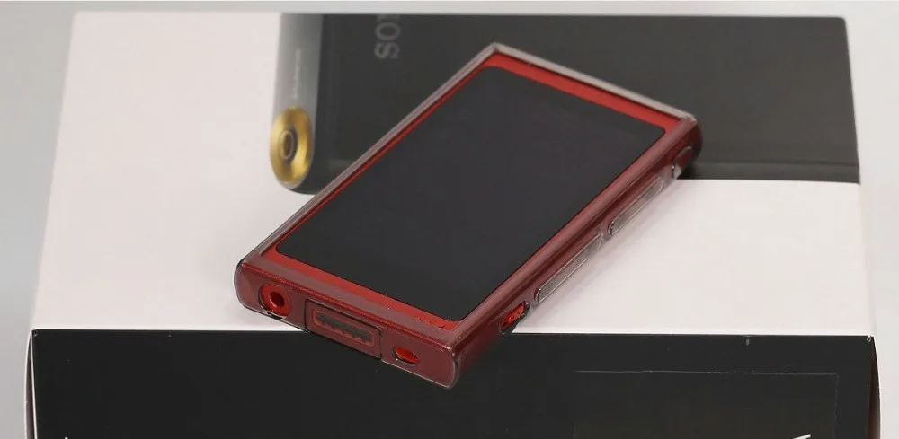 Мягкий прозрачный чехол из ТПУ с кристаллами для Sony Walkman NW A45 A47 A35 A36 A37 A35HN A36HN A37HN A45HN