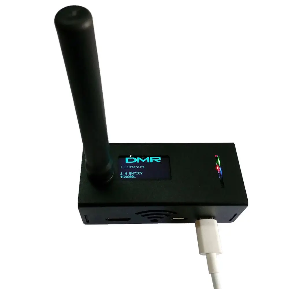 1 комплект OLED законченный UHF VHF MMDVM Hotspot поддержка P25 DMR YSF d-звезда для Raspberry Pi ip-вход