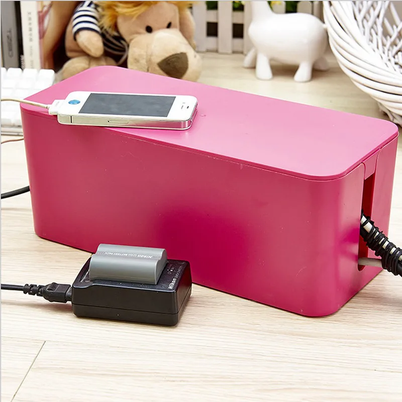 Аксессуары для путешествий пластиковый провод коробка хранения органайзер