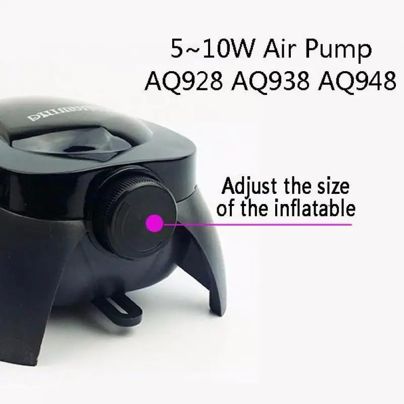 Newest Super aquarium air pump compressor for adjustable silent quiet control fish accessories | Дом и сад
