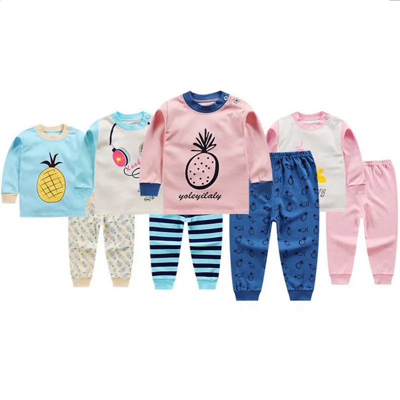 LovinBecia Sports suit boy girl autumn childrens sweatshirts clothing toddler sportswear Underwear Long-sleeved T-shirt Trousers | Детская