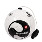 Новый футбольный мяч 2 размера с веревкой, тренировочный ремень для начинающих, тренировочное оборудование, стандартная официальная профессиональная работа