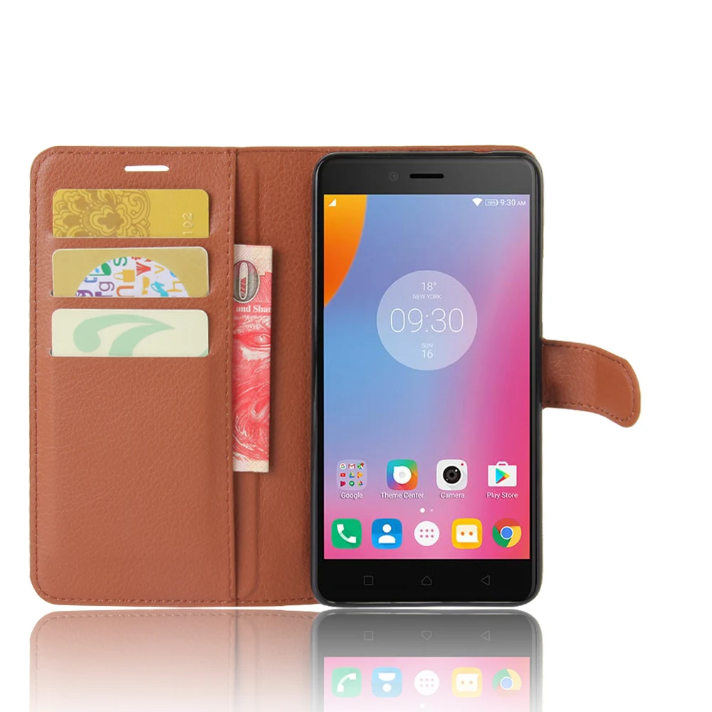 Чехол-бумажник для Lenovo K6Note футляр карт чехлы телефонов K6 Note защитный чехол из