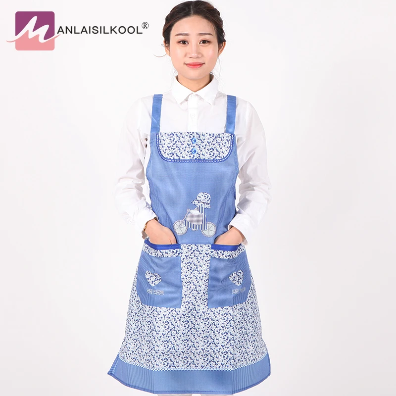 Фото 2018 Apron With 2 Pockets Chef Waiter Kitchen Cook New Tool fashion overalls home apron 2018 Apron With 2 Pockets Chef Waiter Kitchen Cook New Tool fashion overalls home apron