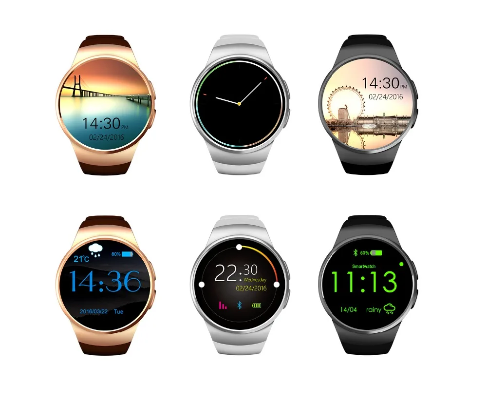 Smartch KW18 Смарт часы NFC монитор сердечного ритма для Apple Samsung Android шагомер Здоровье
