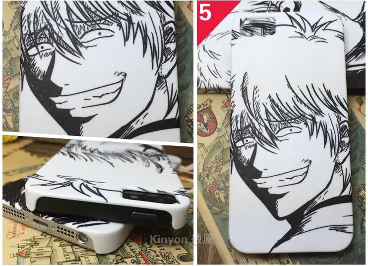 Чехол для телефона Iphone GINTAMA Cosplay 6/6s/7/7S Plus аниме коллекционные предметы