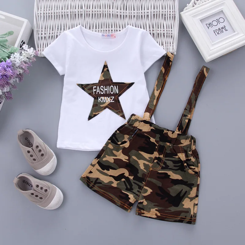 Комплект детской одежды для мальчиков комплект из 2 предметов футболка с