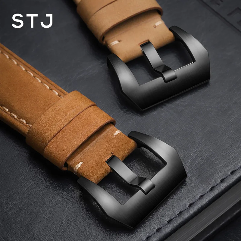 Ремешок для часов STJ из воловьей кожи Apple Watch 42 мм 38 и Series 4 3 2 1 ремешок iWatch 44 40 |