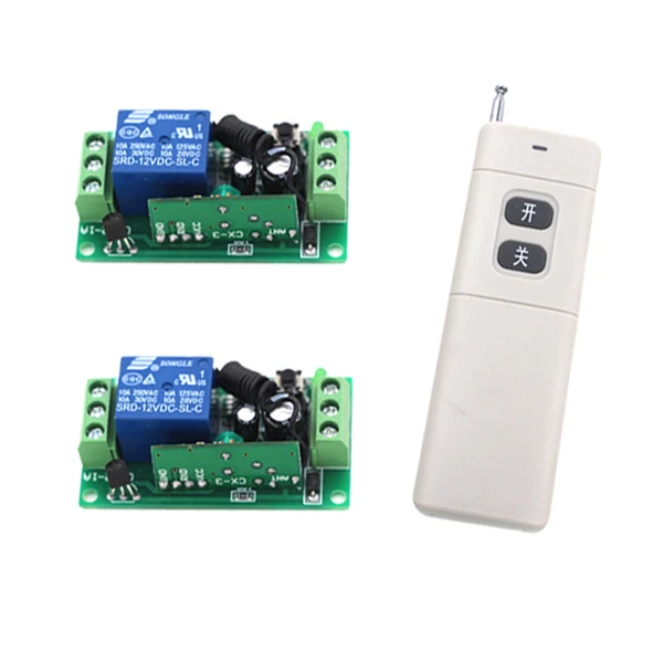 

New DC9V/12V/24V Wireless Remote Control Switch 315/433MHZ Telecomando Transmitter with Receiver