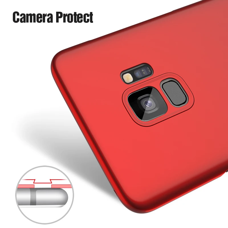 Чехол для Samsung S9 S8 galaxy Plus чехлы Vpower PC жесткий защитный чехол s9 plus задняя крышка