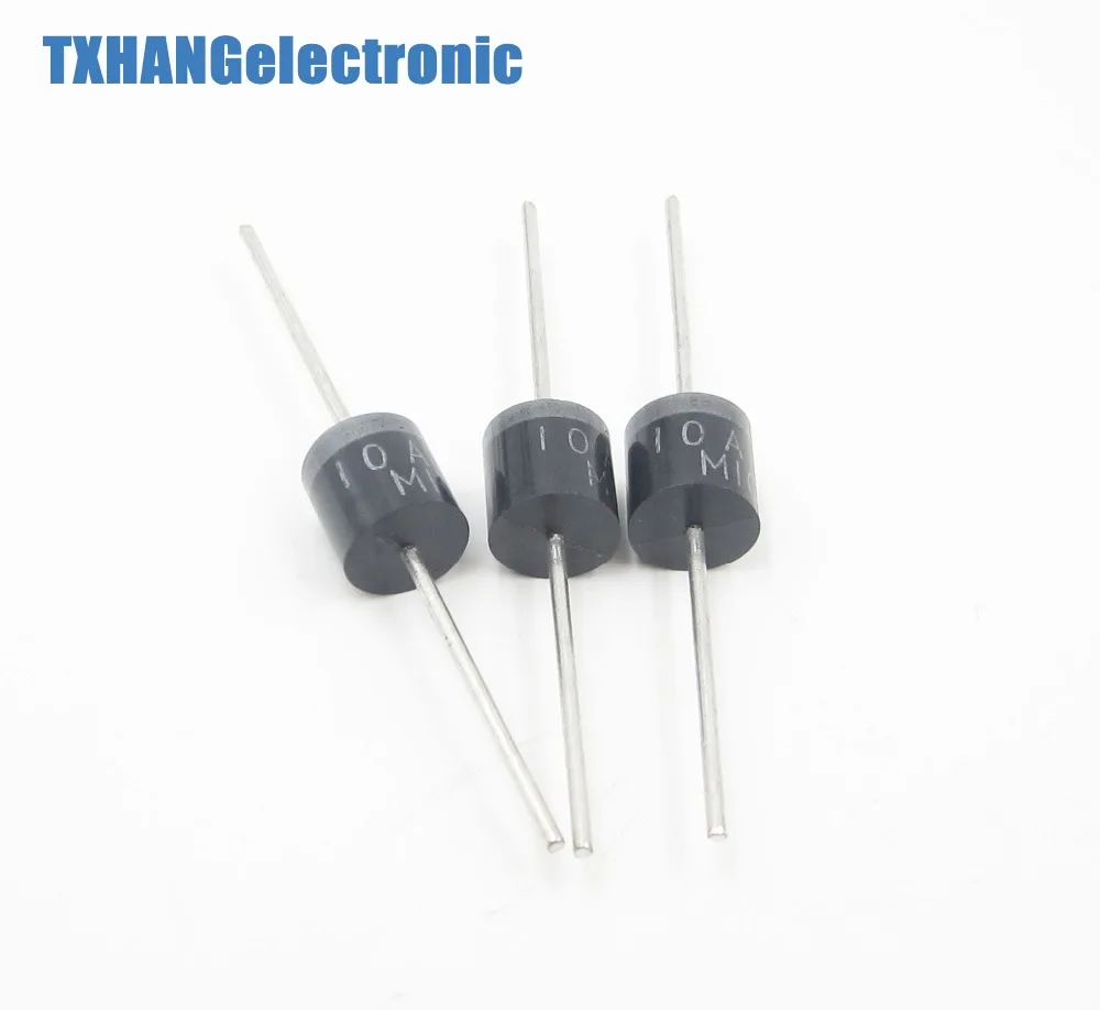 10PCS 10A10 R-6 10A 1000 Volts Silicon Rectifiers 1KV Diodes | Электронные компоненты и принадлежности