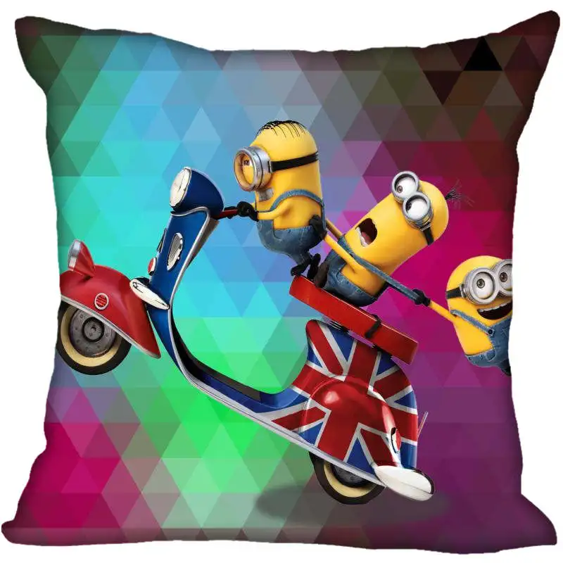 Pillowcase 19 45X45 см, 40X40 см(с одной стороны) чехол для подушки современный домашний декоративный чехол для подушки с миньонами для гостиной - Цвет: Pillowcase 19