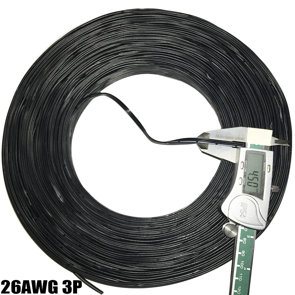 26AWG 28AWG 3P специальный мягкий высокотемпературный силиконовый параллельный