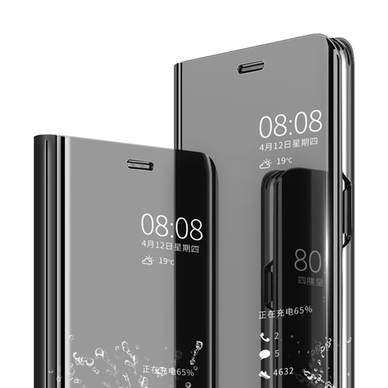 Роскошный чехол для Samsung J5 2016 зеркальный защитный Galaxy J7 с откидной подставкой