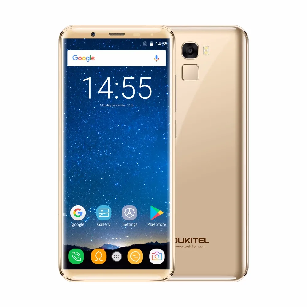 Oukitel K5000 смартфон 21 МП 16 МП 4G LTE 5000 мАч 4 Гб 64 Гб MTK6750 Восьмиядерный мобильный телефон 5," HD отпечатков пальцев type-C мобильные телефоны