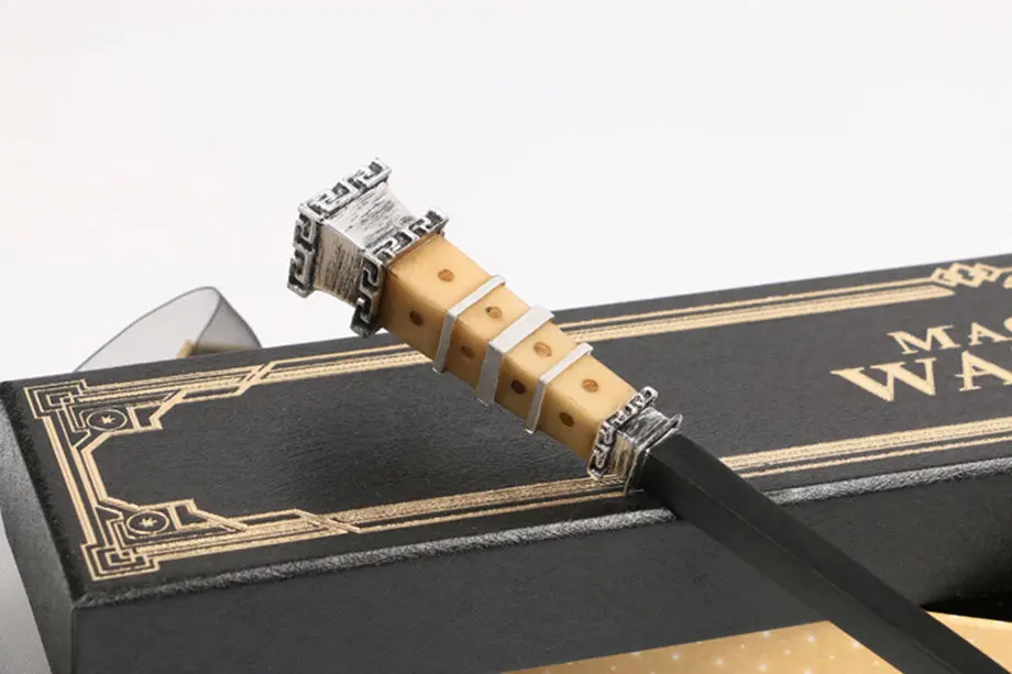 Металлический сердечник Harri Wand COS Skender Abernathy Spielman Leta Lestrange волшебная палочка/элегантная лента на палочке подарочная коробка
