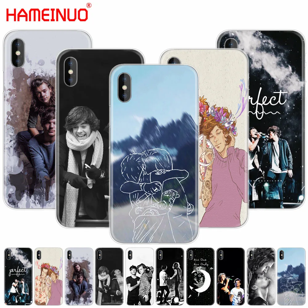 HAMEINUO Larry Stylinson Чехол для мобильного телефона iphone X 8 7 6 4 4s 5 5s SE 5c 6s plus | Мобильные