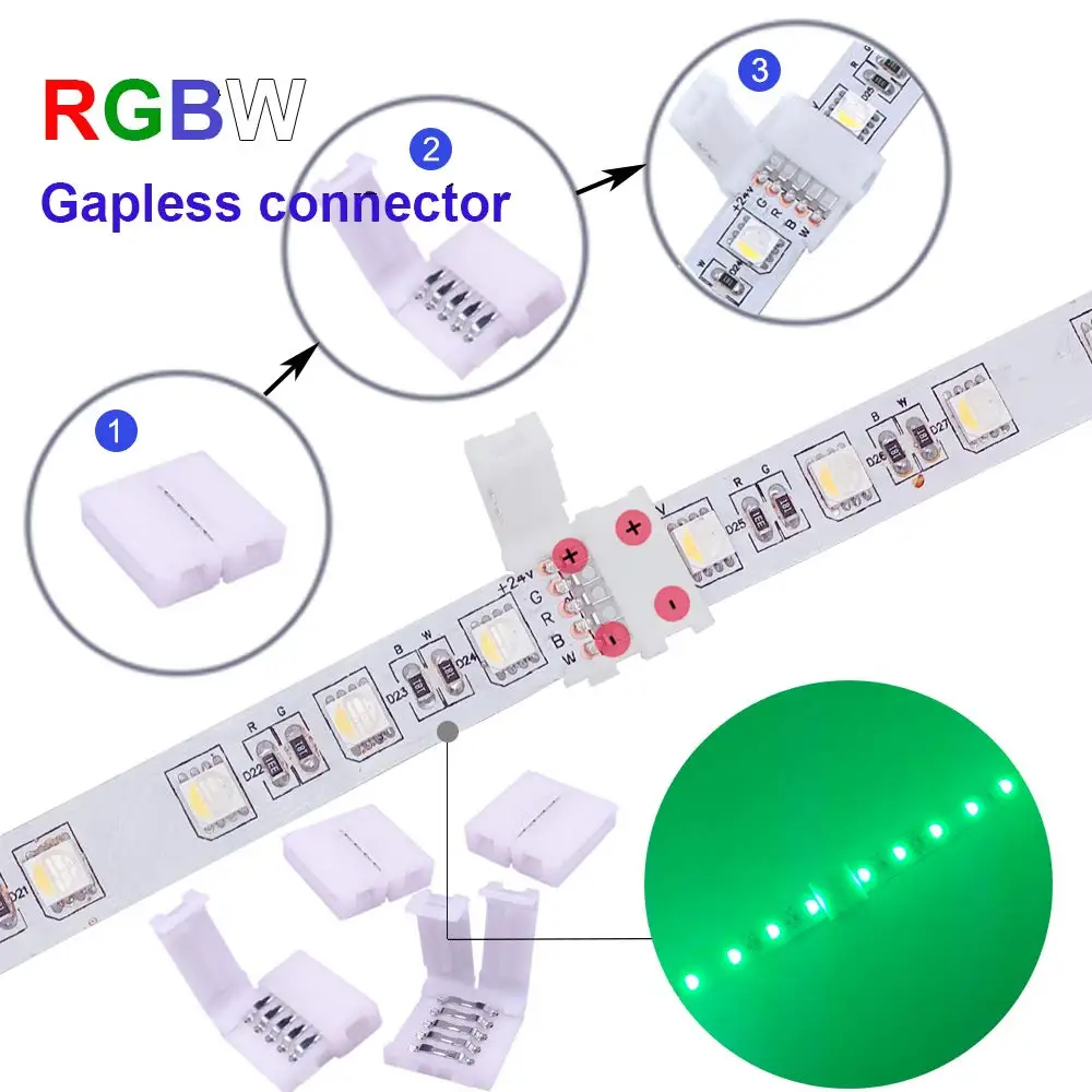 Фото Светодиодный разъем 2Pin 4pin 3PIN 5PIN RGB/rgbw один Цвет провод без пайки угол Светодиодный разъем 2Pin 4pin 3PIN 5PIN RGB/rgbw один Цвет провод без пайки угол