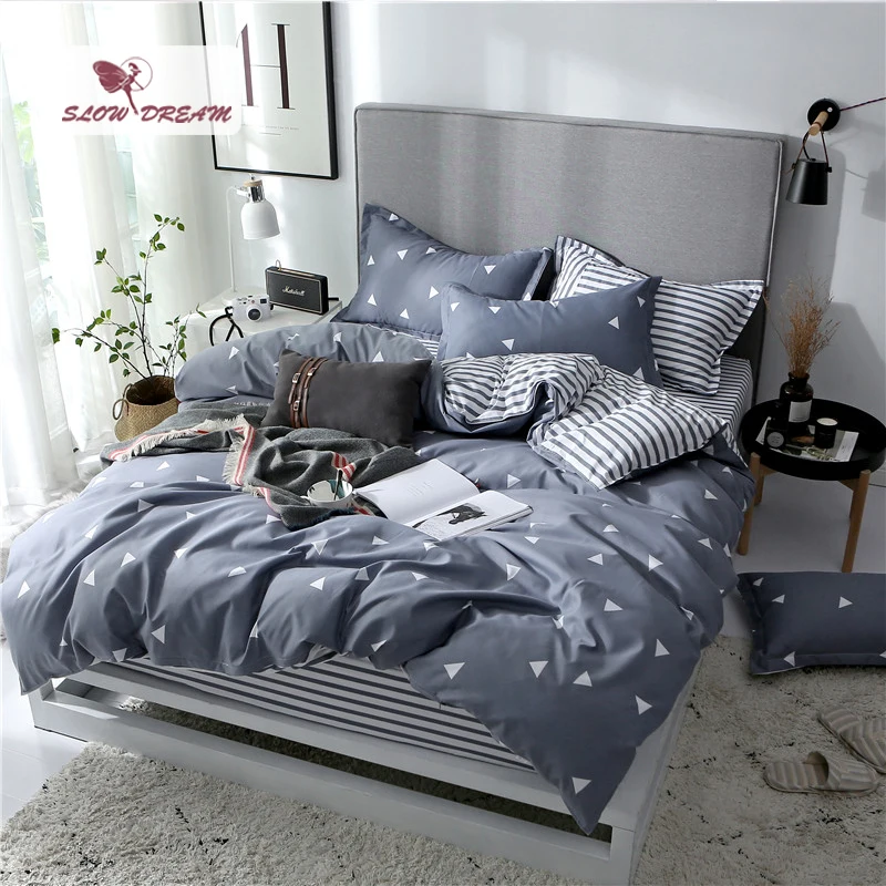 Комплект постельного белья snowdream скандинавский с двумя двуспальными