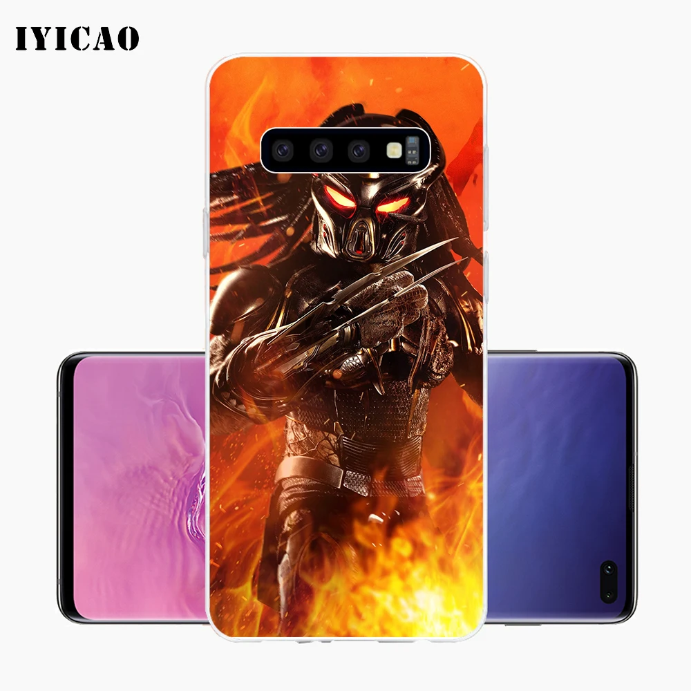 IYICAO The Predator movie Мягкий силиконовый чехол для телефона Samsung Galaxy S10e S10 S9 S8 Plus S7 Edge TPU |