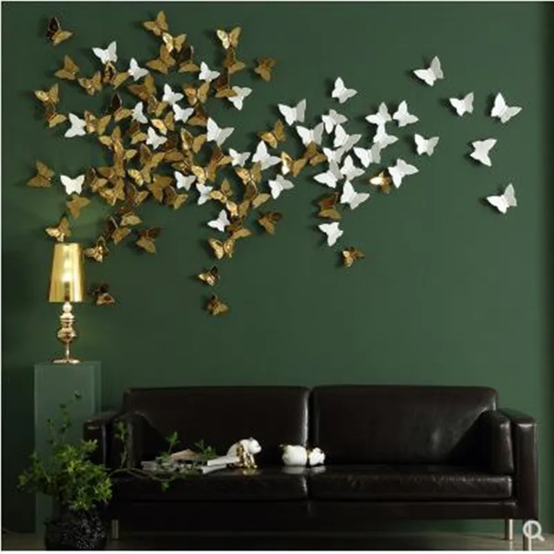 

Wall stickers, three-dimensional butterfly crafts, creative wall hangings, home wall decorations