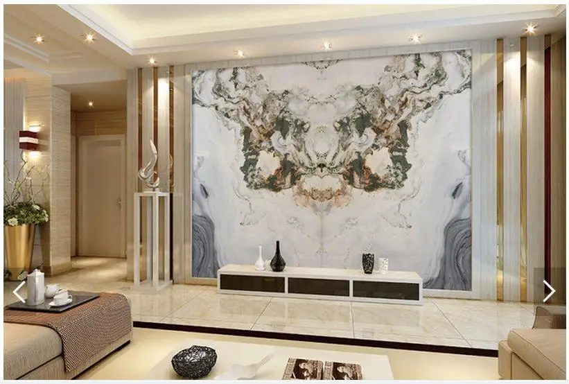 

Customized 3d photo wallpaper 3d TV wallpaper murals Jade marble landscape stone wall in the background 3d living room wallpaper