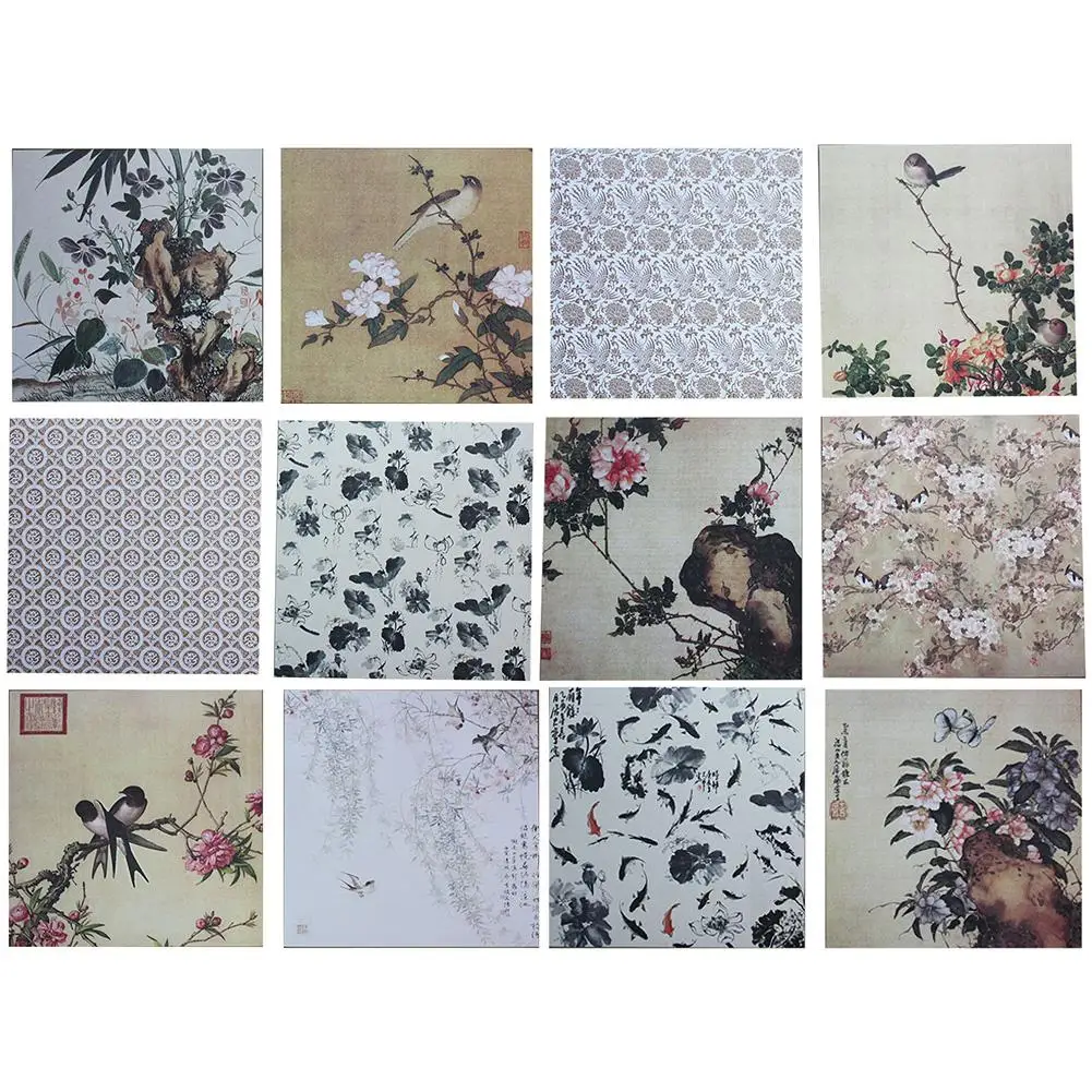 CC 24 шт. DIY Craft Бумага альбом колодки рука счета карты решений фон 6 дюймов один