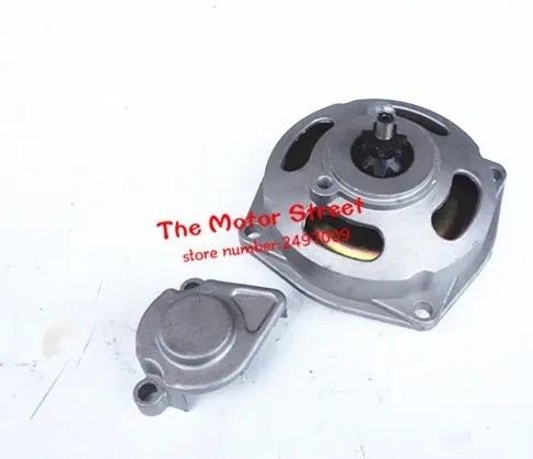 Коробка передач 47cc корпус колокола сцепления 49cc 50cc t8f 6 коробка для бензинового
