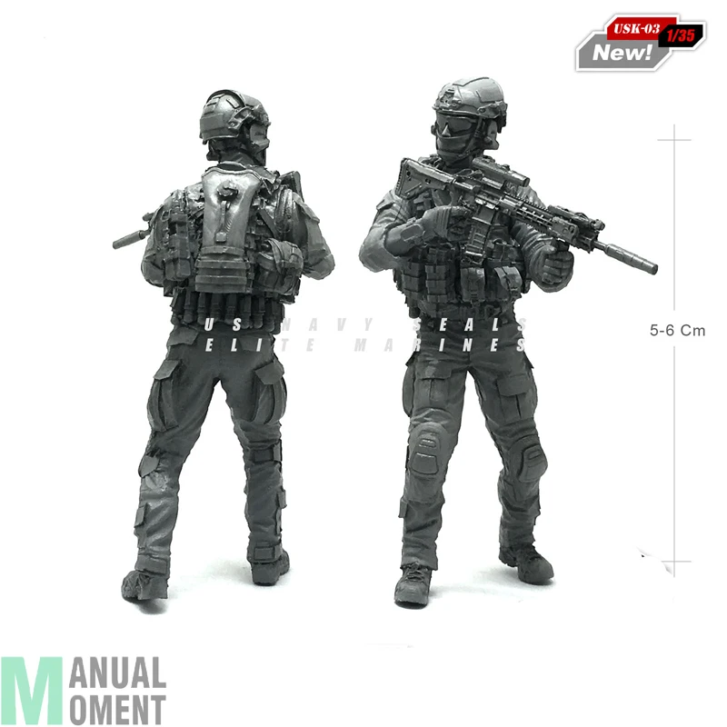 1/35 современный армии США уплотнение коммандер Скаут солдат смолы модель Набор