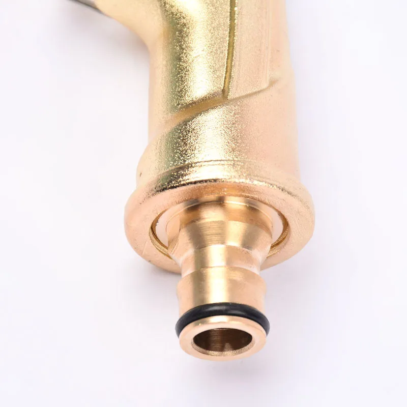 high pressure washer All-copper plating local gold plus long rod car wash water gun Household brush | Автомобили и мотоциклы
