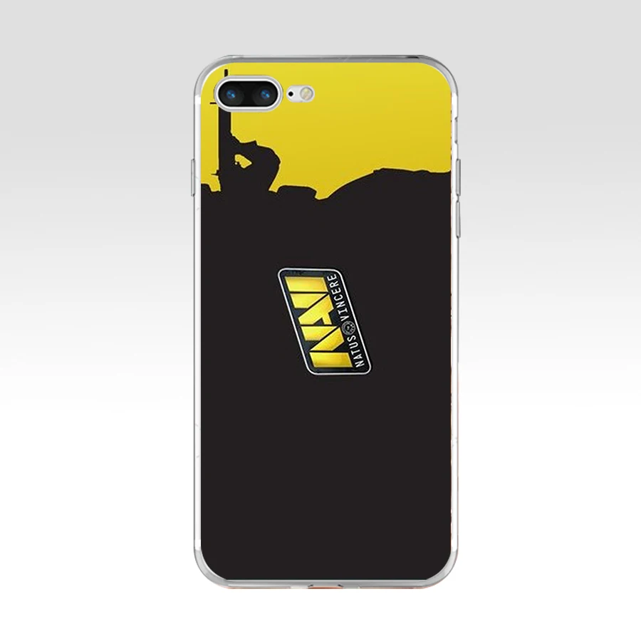 Гибкий тонкий мягкий силиконовый чехол 234FG natus vincere navi из ТПУ для Apple iPhone5 5s se 6 6s 7 8