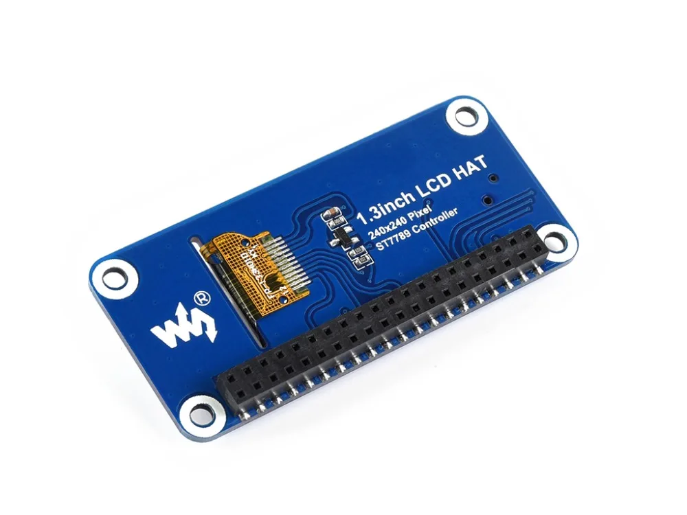 free shipping 240x240 1.3inch IPS LCD display HAT for Raspberry Pi | Электроника