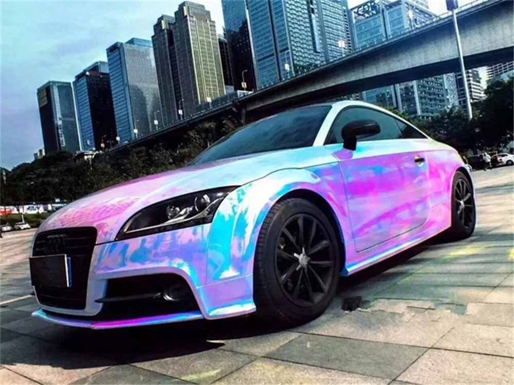 Автостайлинг SUNICE радужная электронная пленка для покрытия кузова автомобиля