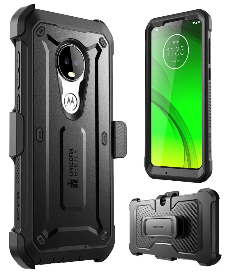 SUP чехол для Moto G7 чехол() UB Pro полный корпус прочная кобура крышка со встроенной защитной пленкой для Motorola Moto G7 чехол