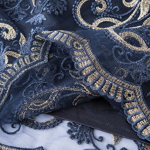 Queechalle 2021 летнее платье для женщин с цветочной вышивкой Элегантные сетчатые