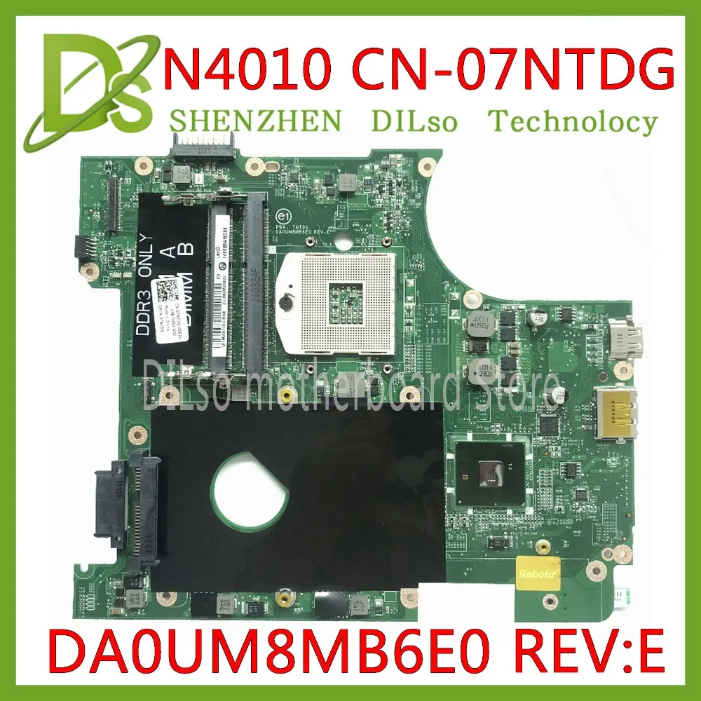 

KEFU N4010 For DELL inspiron N4010 CN-07NTDG 07NTDG 7NTDG DA0UM8MB6E0 REV:E 100% Tested Fastoriginal Test Motherboard