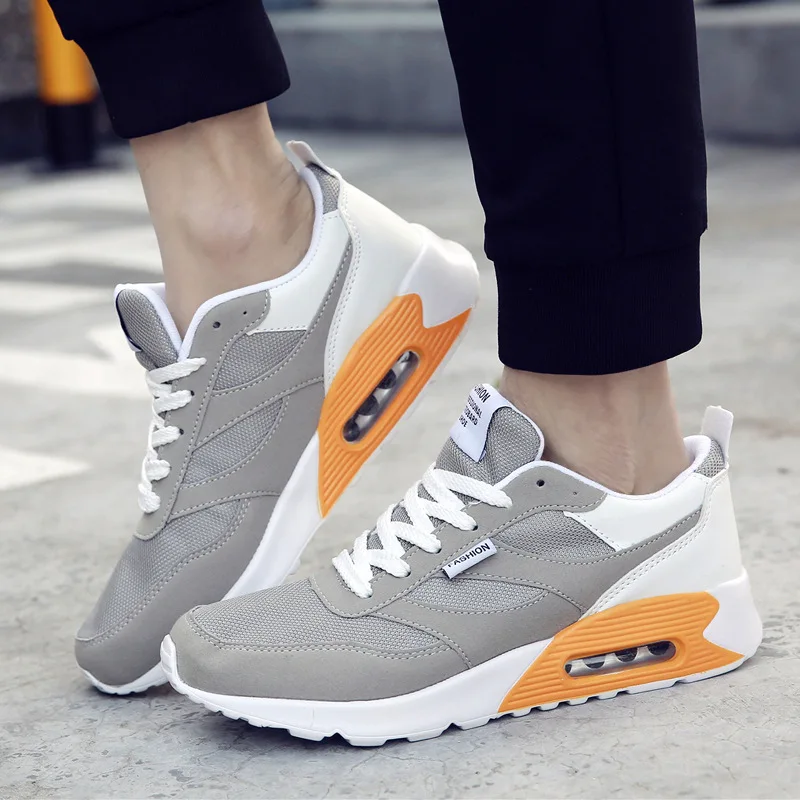 Men's fashion sneakers mesh breathable comfort shoes light super soft 2019 hot sale casual increase height | Обувь