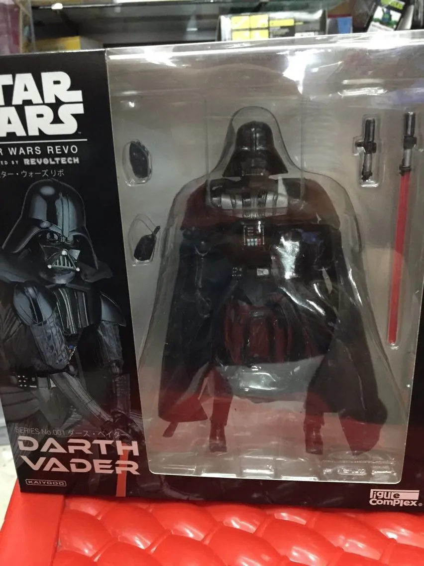 J.G Chen Revoltech Дарт Вейдер 002 ПВХ Фигурки Коллекционная модель игрушки | Игрушки и