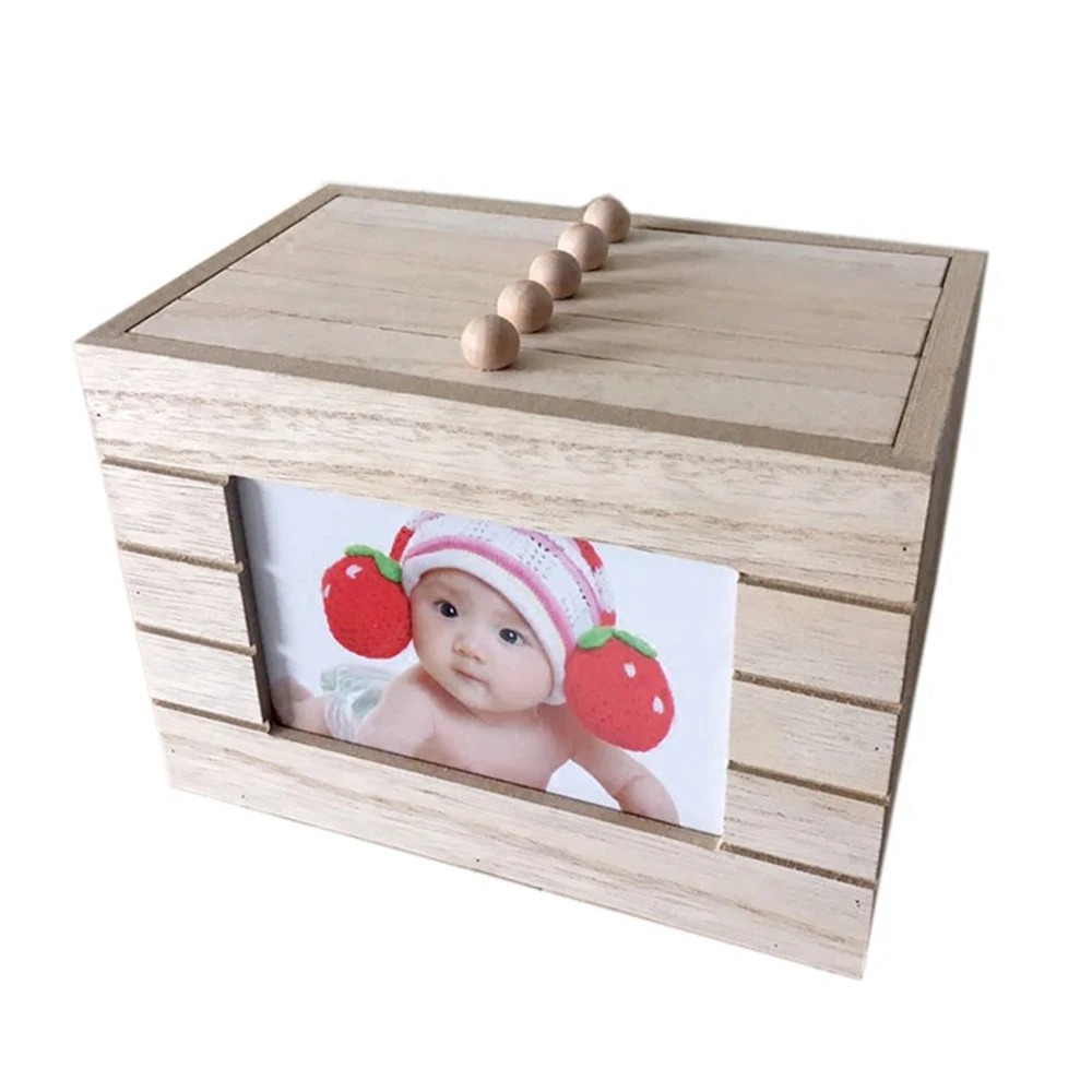 6 inch album Wood Ideas Photo Wedding Insert Photo Box Storage box photo album diy Decorative box