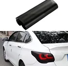 30 см x 120 см автомобильный Стайлинг автомобисветильник свет тонировка пленка для фар задсветильник свет Матовая Черная Виниловая пленка лист автомобильная лампа Наклейка Фольга