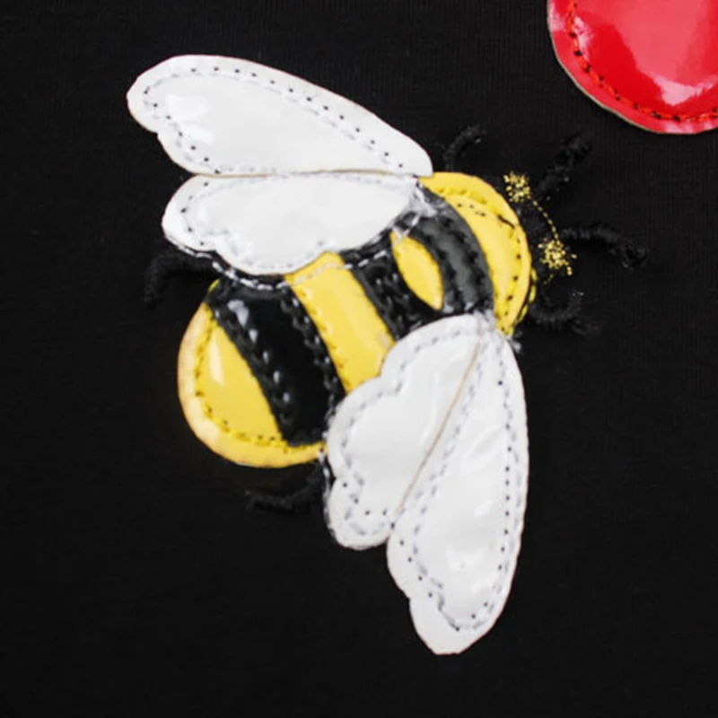 Повседневная футболка женская брендовая для мальчиков с принтом в виде вишен