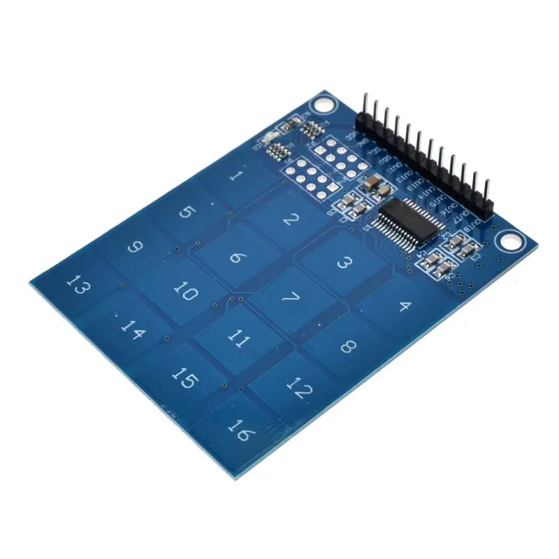 TTP229 16 канальный цифровой емкостный сенсорный модуль переключателя для Arduino|module