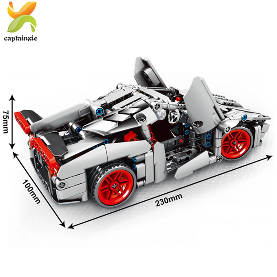 369 шт. Детский конструктор скоростной гоночный автомобиль | Игрушки и хобби