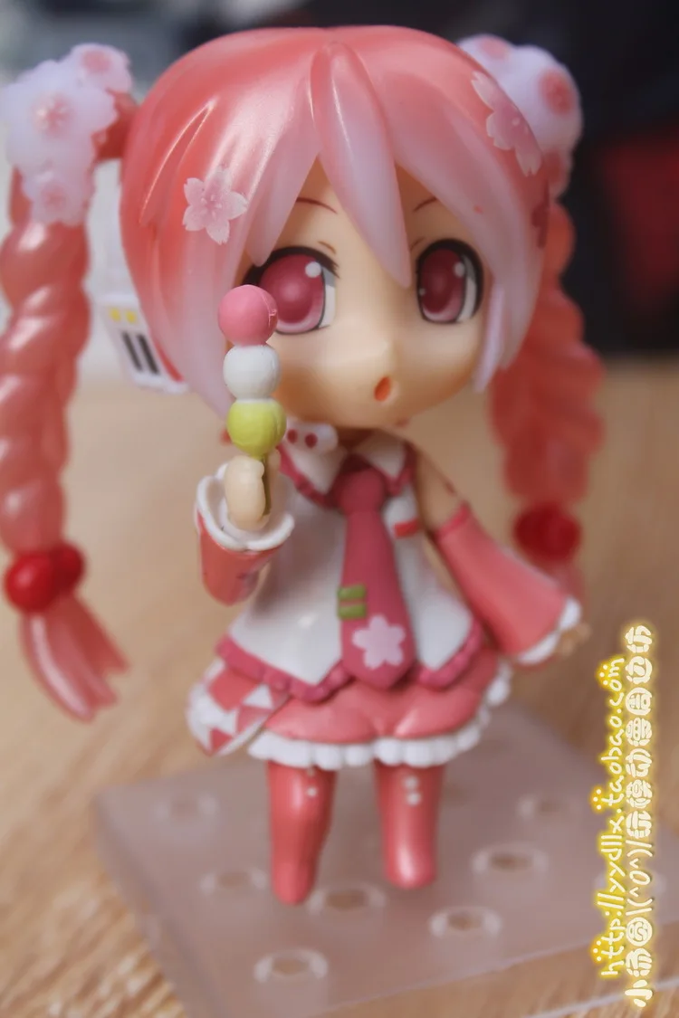 Новый Vocaloid Idol Sakura Hatsune Miku расцвел в Японии Nendoroid 500 # милая фигурка 10 см|hatsune miku|action