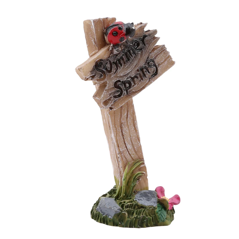 1 шт. фигурки животных божьей коровки миниатюрные растений микро Сказочный