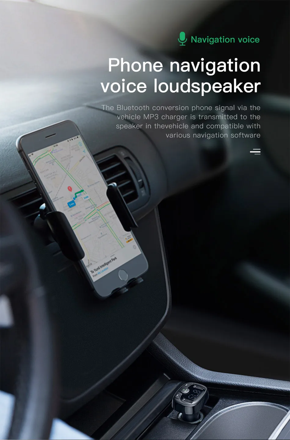 Baseus Dual USB Автомобильное зарядное устройство с fm-передатчиком Bluetooth Handsfree FM модулятор зарядное устройство для телефона в автомобиле для iPhone Xiaomi HUAWEI