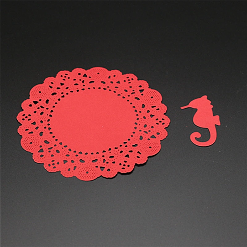 

AZSG Lovely Hippocampus Cutting Die for DIY Scrapbooking Decoretive Embossing Stencial DIY Decoative Cards die cutter